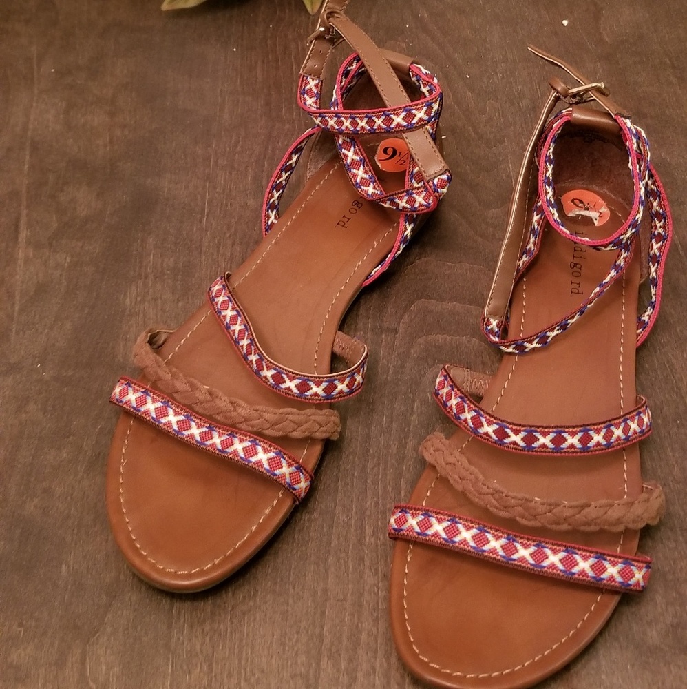 Cute boho gladiator sandals